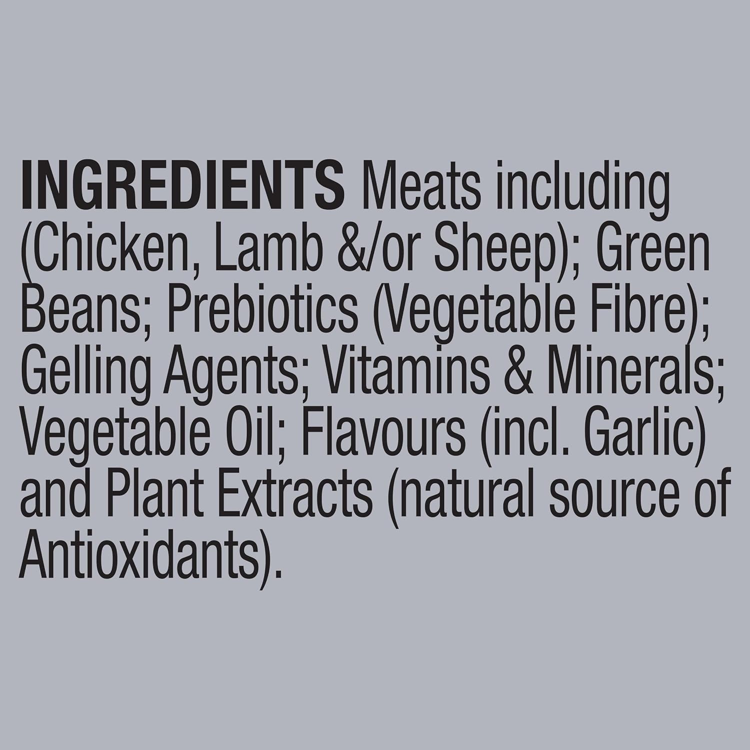 Adult Wet Dog Food with Lamb & Green Beans 85G, 14 Packs